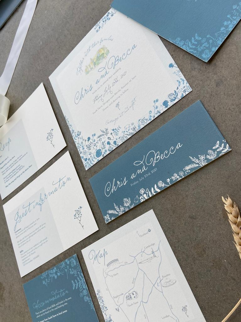 Read more about the article How to create the perfect wedding stationery suite for your big day￼
